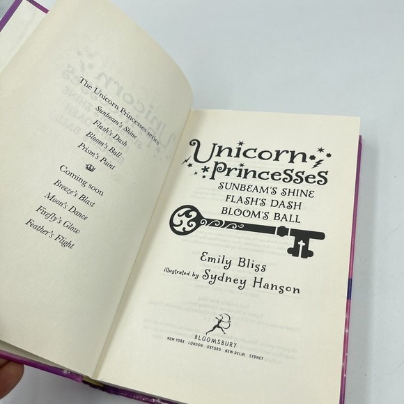 Unicorn Princesses By Emily Bliss Sunbeam, Flash, and Bloom's Stories 3 in 1 - Picture 5 of 7